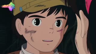 انیمیشن لاپوتا قلعه‌ای در آسمان ، سکانس مرگ و از بین رفتن لاپوتا