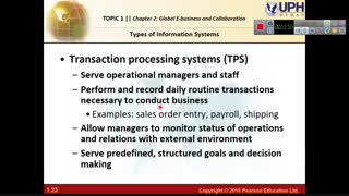 سیستمهای اطلاعات مدیریت جلسه پنجم