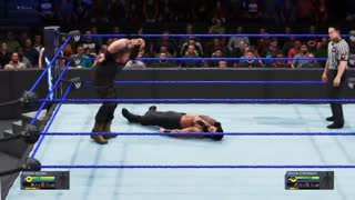 گیم پلی بازی 2k20 کشتی کج roman VS braun strowman