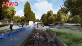 نمونه کار - انمیشین پارک شهرداری دره‌شهر