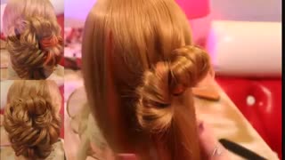 آموزش مدل مو دخترانه شینیون ساده ی پخش- مومیس مرجع و مشاور مو