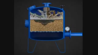 فیلتر شنی فلزی  