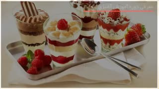 طرز تهیه  دسر ترافل رنگی با بیسکویت پتی بور