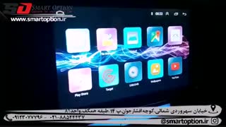 مانیتور فابریک تویوتا کرولا برند voxx