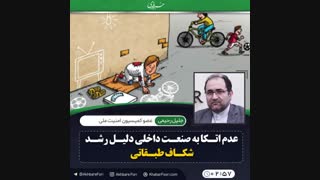 عدم اتکا به صنعت داخلی دلیل رشد شکاف طبقاتی