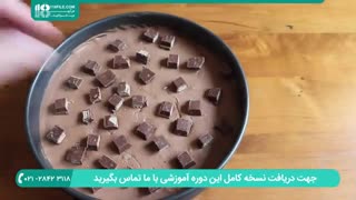 دستور العمل پخت کیک کیت کت | دسر شکلاتی | دسر کافی شاپ