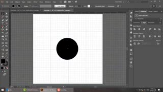 آموزش ایلاستریتور- طراحی گل آفتاب گردان