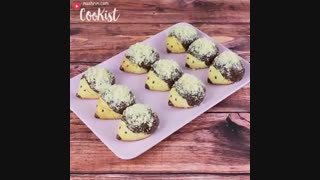 طرز تهیه کوکی های جوجه تیغی