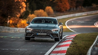 تست رانندگی مرسدس AMG GT 63 در پیست نورنبرگ {تماشا کنید}
