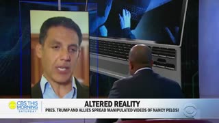 ویدئوی جعلی که ترامپ از سخنگوی مجلس نمایندگان ایالات‌متحده توییت کرده