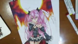 نقاشی کرول تپش انیمه پایان جهان