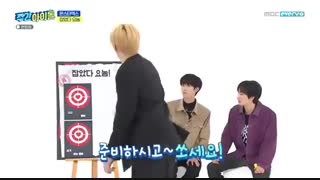 ویکی آیدول weekly idol 484 باحضور monsta x با زیرنویس فارسی