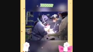 فیلم واقعی زایمان سزارین