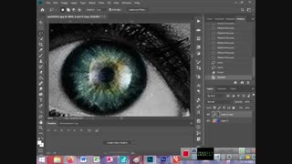 اموزش سیاه و سفید کردن عکس و گذاشتن یه قسمت رنگی از عکس تو فتوشاپ