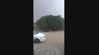 بارش شدید باران 23ابان روستای دم قنات جونگان