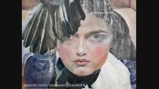 تمرین رنگ پوست در رنگ و روغن