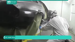 آموش صافکاری و رنگ آمیزی بدنه خودرو