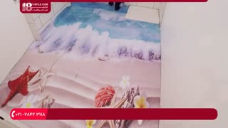 نحوه اجرای پلی اورتان بر روی کفپوش سه بعدی