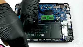 بازکردن باتری لپ تاپ Dell Latitude 14 7400  به همراه آموزش تصویری