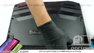 بازکردن باتری لپ تاپ(Acer Nitro 5 (AN515-55 به همراه آموزش تصویری