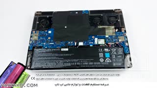 بازکردن باتری لپ تاپAcer ConceptD 7 CN715-71 به همراه آموزش تصویری