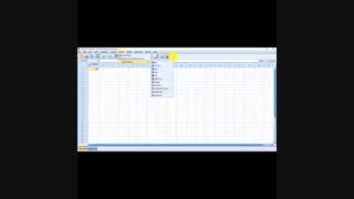 نوار ابزار در spss