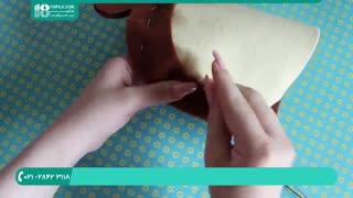 روش دوخت جامدادی نمدی دخترونه خاص