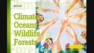 پروژه افترافکت اکولوژِی طبیعت Ecology Promo