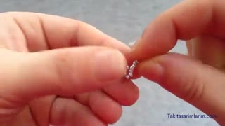 دستبند نقره ایی