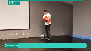 نصب دیوار پوش اپوکسی-کفپوش اپوکسی طلایی پوسته سنگی