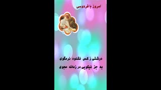 چند ثانیه با فردوسی