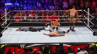 مسابقه ی کشتی کج جان سینا و دمیز (wwe champion (I Quit Match