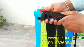 نحوه راه اندازی سمپاش شارژی