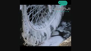 تمیز کردن سریع رینگ و لاستیک خودرو با فوم تمیزکننده مفرا-گنجی پخش