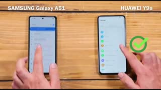 مقایسه گوشی هواوی Y9a با گوشی سامسونگ A51