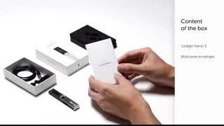 جعبه گشایی کیف پول سخت افزاری لجر نانو اس