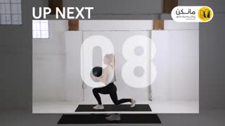 تمرینات با توپ پزشکی برای تمام بدن /  اپلیکیشن مانکن