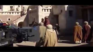 حضور رهبر معظم انقلاب در محل ساخت فیلم محمد رسول الله(ص) mohammad rasoolallah - نماهنگ محمد(ص) نگران هدایت بشر