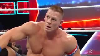 مسابقه کامل جان سینا در مقابل ای جی استایلز در سامراسلم ۲۰۱۶