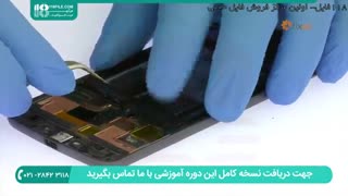 آموزش تعمیر گوشی موبایل MOTOROLA moto z _ نحوه شابلون زنی