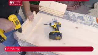 آموزش ساخت آبنما چوبی برای بالکن آپارتمان