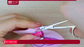 جواهر دوزی / دوخت سنجاق سینه ( پروانه )