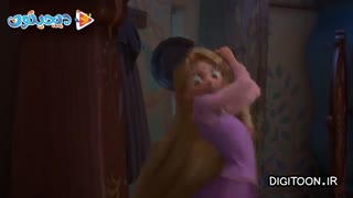 گیسو کمند - دوبله فارسی - tangled