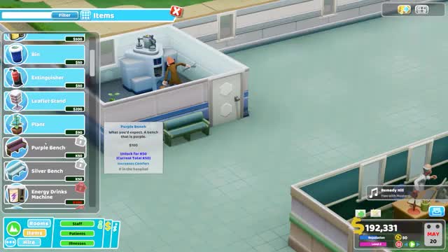 گیم پلی بازی Two Point Hospital نماشا