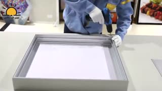 نحوه تولید لایت باکس آلومنیومی