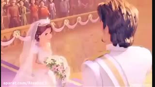 السا و آنا در عروسی راپونزل