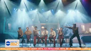 اجرای Dynamite توسط بی تی اس در برنامه GMA 2020