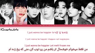 لیریک اهنگ Blue and grey  از BTS با زیرنویس فارسی چسبیده