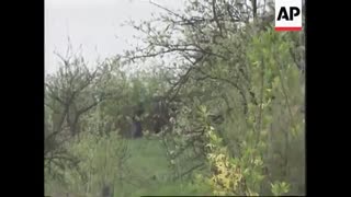 Bosnia - Serbs And Muslims Clash