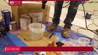 نحوه ترکیب اپوکسی متالیک با رزین و در آوردن  رنگ عقیق مشکی